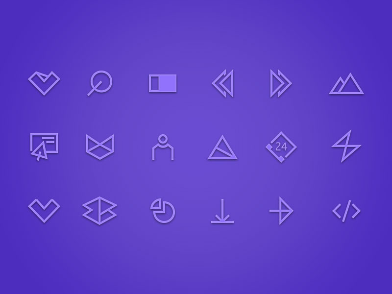 Tech UI Vector Icons by Govind Dhiman on Dribbble