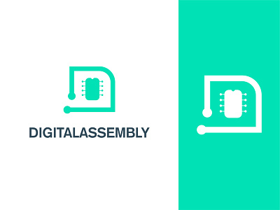 Digital Assembly logo concept branding concept logo logoconcept logos