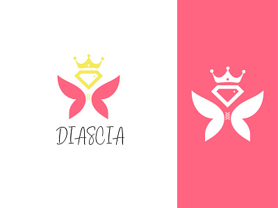 Diascia Logo Concept for women clothes store