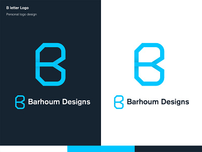 Personal Logo Design b letter design letter logo logoconcept logos