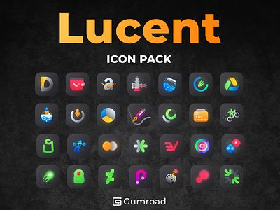 Lucent icon pack concept design icon icon design icon set iconography icons icons design icons pack icons set iconset theme themes theming ui
