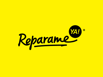 Reparame Ya! - Logo design brand lettering logo