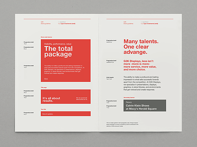 Style Guide - G3K brand brand guidelines branding design flat guide guideline identity print red stationary style
