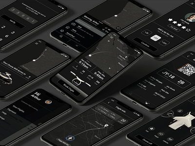 Air Taxi App-Dark Mode aircraft app art branding dark dark ui design drone icon logo minimal ridesharing taxi app taxi booking app transition ui uidesign uiux ux vector