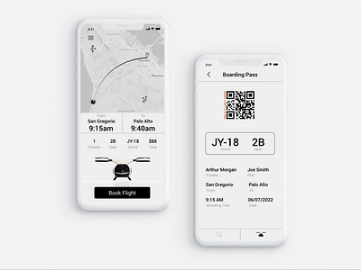 Air Taxi App-Boarding