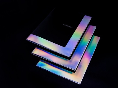 DESIGN Holográfico hipnotizantes branding graphic design holographic inspiration