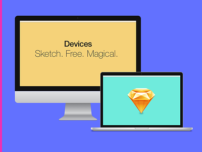 Devices. devices free freebies imac mac macbook pro mockups sketch