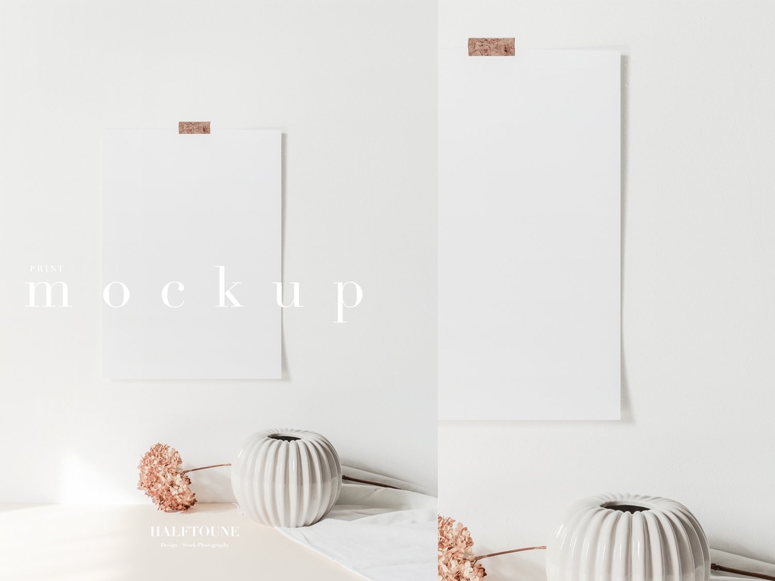 Download Styled Poster Mockup 4x3 & 5x7 Ratio by Interior Design on ...