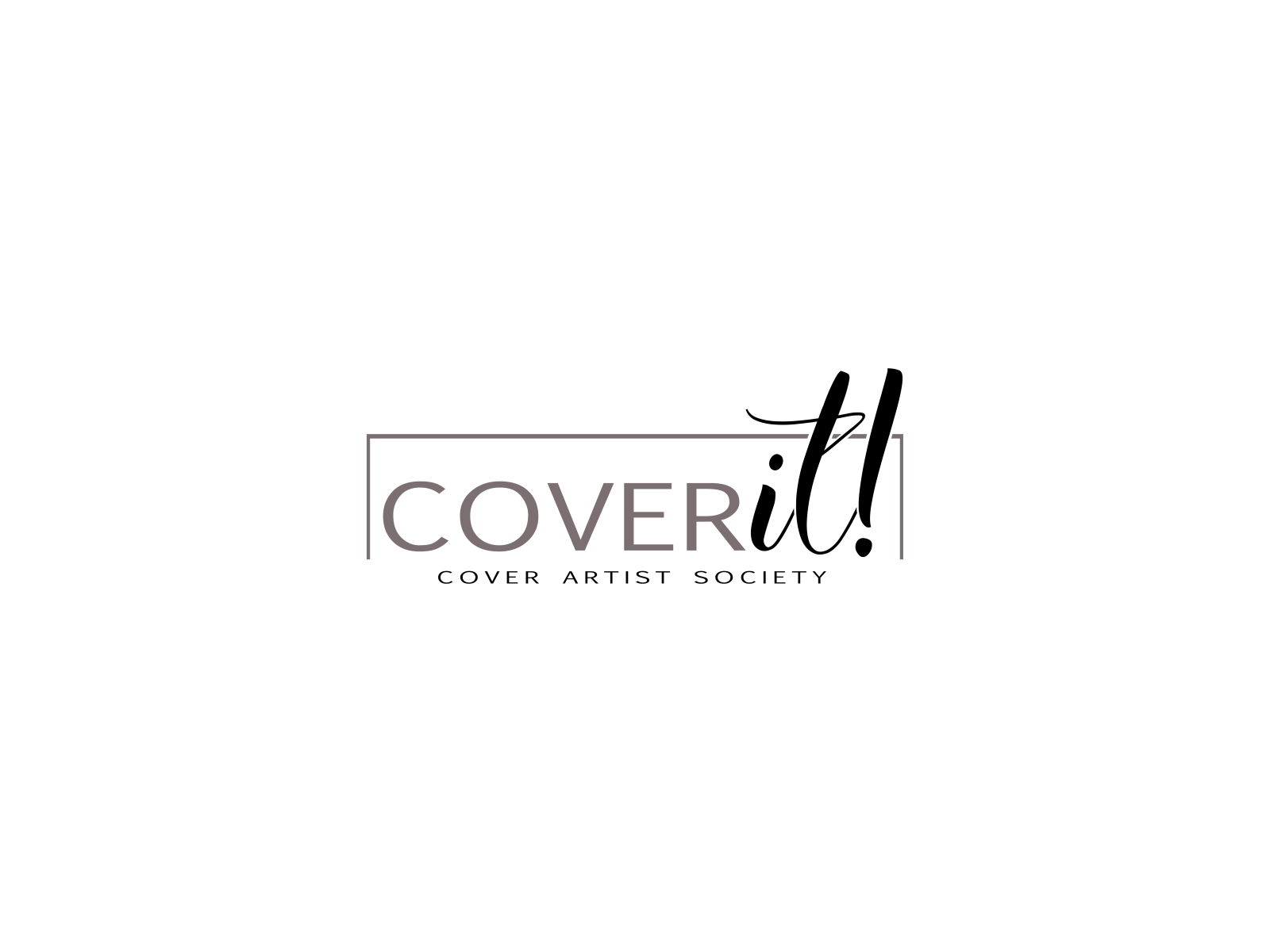 Cover It Cover Artist Society Logo by Lorelei Przybranowski on Dribbble