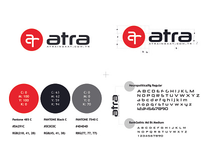 Atra | Logo Design Guide alphabet brand design branding corporate identity identity design logo logo design logo guidelines