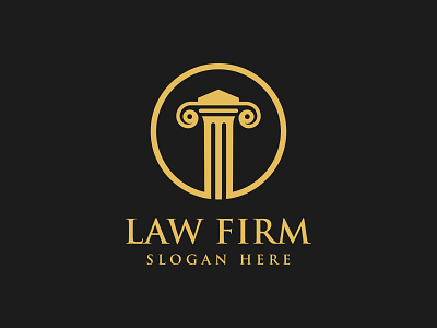 Attorney & Law Pillar Logo design