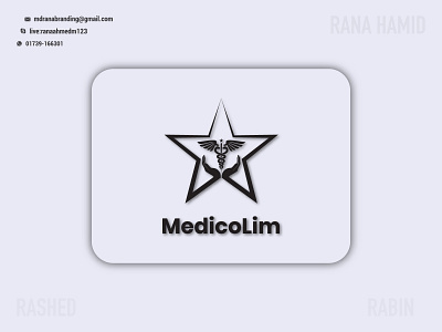 Medicolim Logo Design abstract branding business clinic corporate creative design graphic design health healthcare illustration logo medical medicine sign