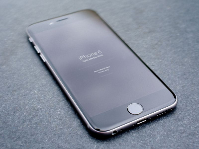iPhone 6 PSD - Dark Marble Shot concept download free grass iphone iphone 6 mock up presentation psd