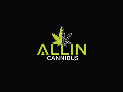 Allin Cannibus Logo creative logo flat logo logo designer logodesign logos logotype minimal minimalist logo modern logo