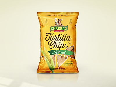 Charras - Tortilla Chips Packaging chips corn mexican mexican food package packaging tortilla