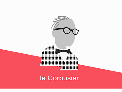 le Corbusier homage illustration weeklywarmup