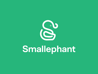 smallephant brandmark elephant lettermark small