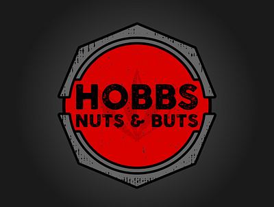 Hobbs Nuts branding design illustration logo vector