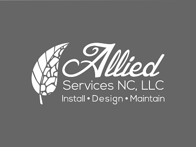 Allied Services branding logo vector