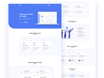 Saas Landing Page landing page landing page design landing page ui landingpage saas design saas landing page design saas landing page ui saas landing page ui design saas web design saas website ui user interface user interface design website website builder website design