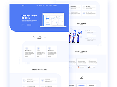 Saas Landing Page