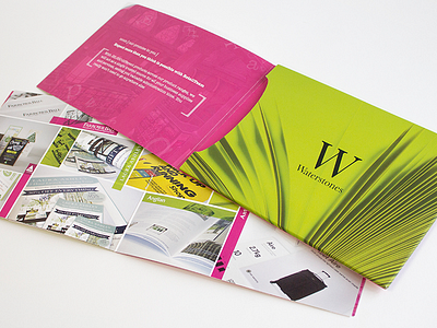 Waterstones Direct Mail a5 brochure collateral direct mail dm marketing print slip case waterstones