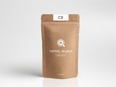 Coffee Search Packaging branding coffee coffee mug icon logo mockup packaging paper bag search typography