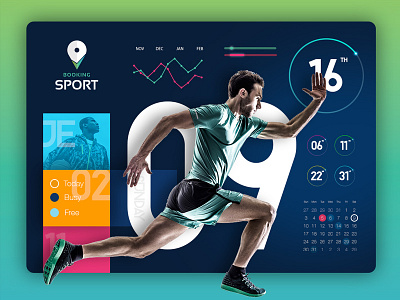 Sport Theme Dashboard