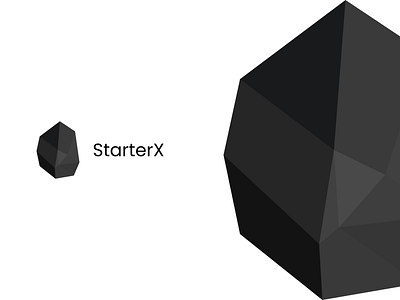 StarterX logo brand branding design gutenberg icon illustration logo vector