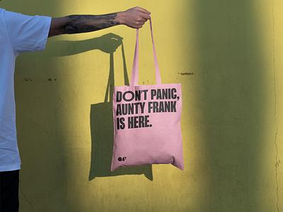 Aunty Frank - Brand Identity Tote Bag