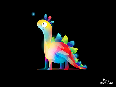 Dino adobe illustrator animal color cute animal cute art design happy illustration mexico vector