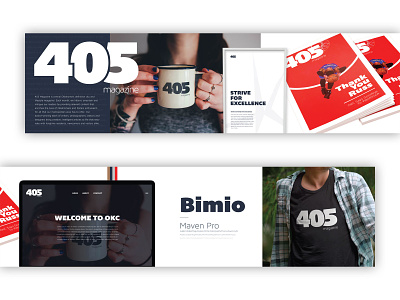 405 Magazine Stylescape branding design identity illustration marketing stylescape typography
