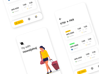 Flight Booking App UI