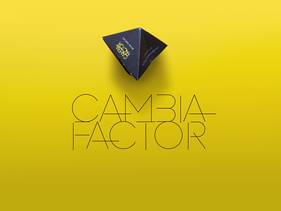 Cambia Factor Naming & Branding brand brand identity brand messaging brand strategy branding design brandmark font logo positioning statement type