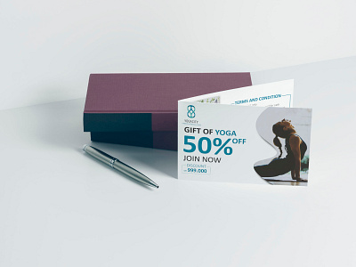 Voucher branding design