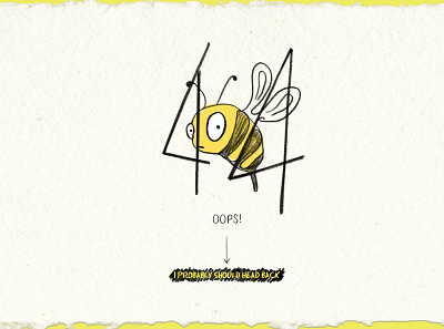 OOPS 404 chosen 404 error page digital illustration illustration ui