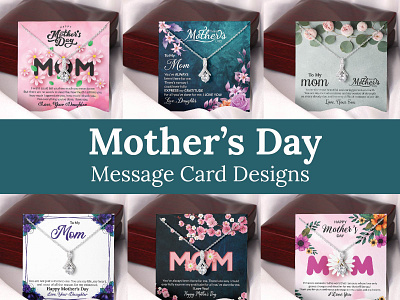 Mother's Day Message Card Designs For ShineOn card card design daughter to mom design jewelry message card message card design mom mom gift ideas mom necklace design mom quote mothers day mothers day design necklace design pendant design shineon shineon message card shineon necklace ugc video video mockup