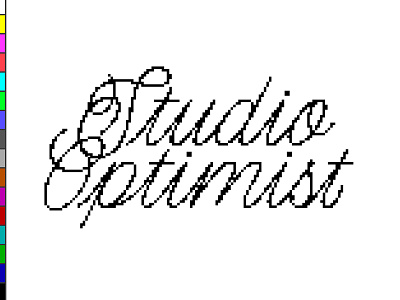 Optimist Sketch 4 16bit branding doodle graphic design illustration lofi logo vga