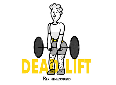 Gym Guy DEAD LIFTING