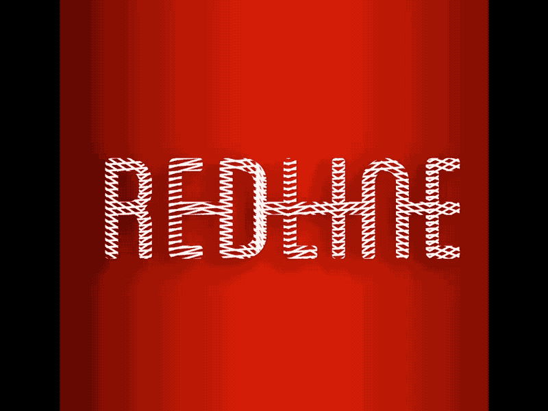 Redline Teaser after affects animation antal glitchart rush hour title design title sequence titleanimation titles typographic typography