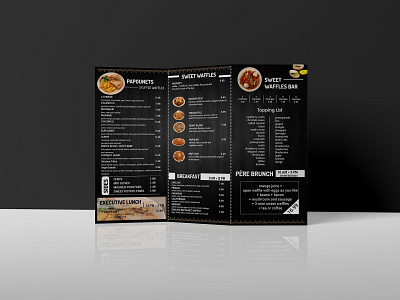 Restaurant menu Design