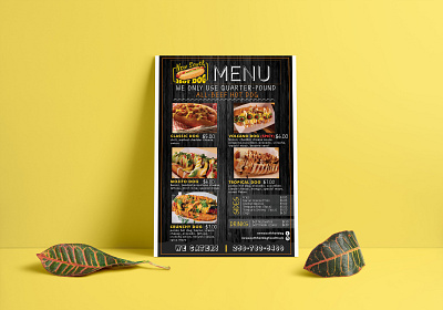 Food menu poster Design chalkboard design food and beverage food menu graphic design photoshop poster design restaurant