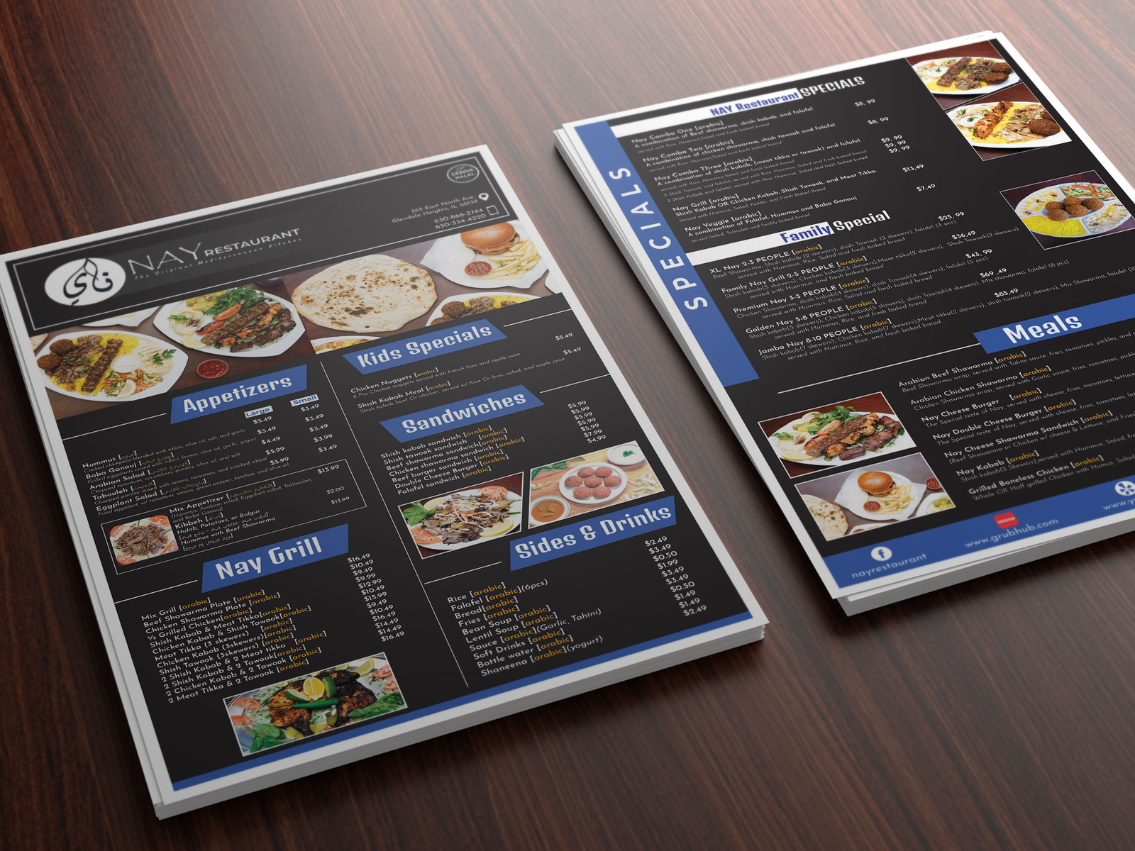 Restaurant Menu Design by Asmi Tank on Dribbble