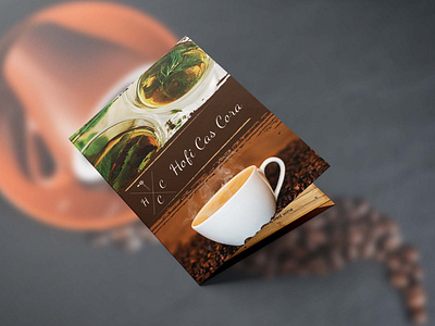 Cafe and Beverages Menu beverages menu brochure cafe logo cafe menu flyer graphic design menu design restaurant wooden background