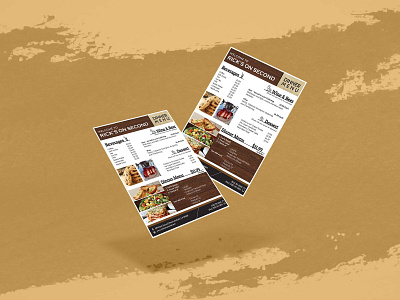 Restaurant Flyer brochure card layout dinner menu flyer flyers food graphic design menu menu design poster restaurant menu