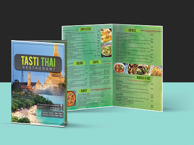 Attractive Restaurant Menu appetizers attractive menu bi fold brochure brochure design design food graphic design menu menu design restaurant restaurant branding