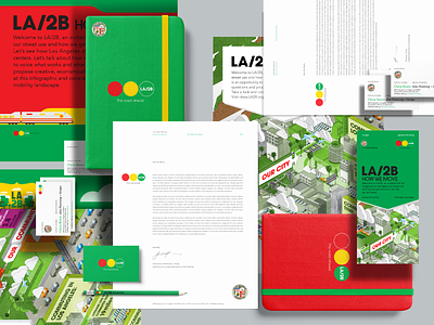 LA2B Project artdirection brand architect branding city branding inforgraphic typography