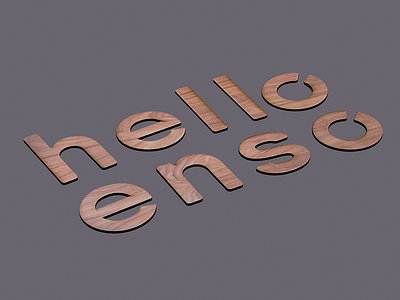 hello enso alphabet custom enso font hello logo sans serif typeface woodcut