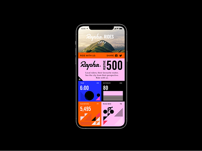 Rapha app branding clean design interactive interface mobile typography ux ui website