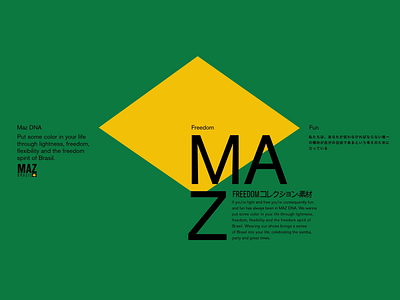 Maz branding campaign ios rebranding tone of voice uxui